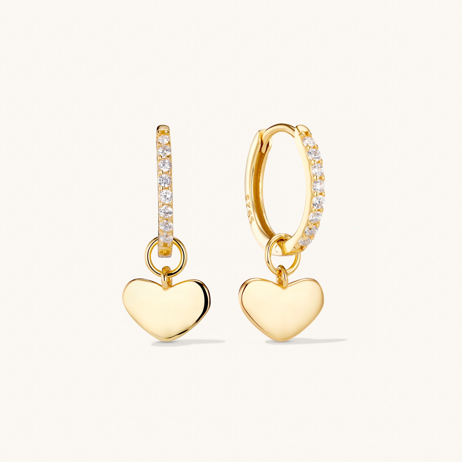 High quality Heart earrings